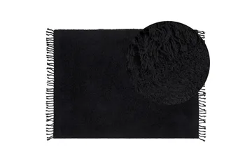 Bitlis Ryamatta 140x200 cm - Svart - Textil & mattor - Mattor - Modern matta - Bomullsmatta