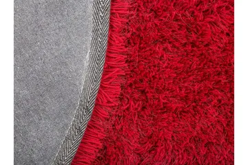 Bleakley Matta Rund 140 cm - Röd - Textil & mattor - Mattor - Modern matta - Ryamatta & luggmatta