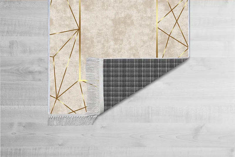 Homefesto Matta 180x280 cm - Multifärgad/Sammet - Textil & mattor - Mattor - Modern matta - Bomullsmatta