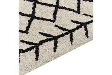 Bozkir Bomullsmatta 160x230 cm - Beige - Textil & mattor - Mattor - Modern matta - Bomullsmatta