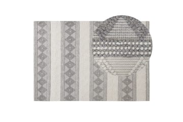 Bozova Ullmatta 140x200 cm - Beige - Textil & mattor - Mattor - Modern matta - Ullmatta
