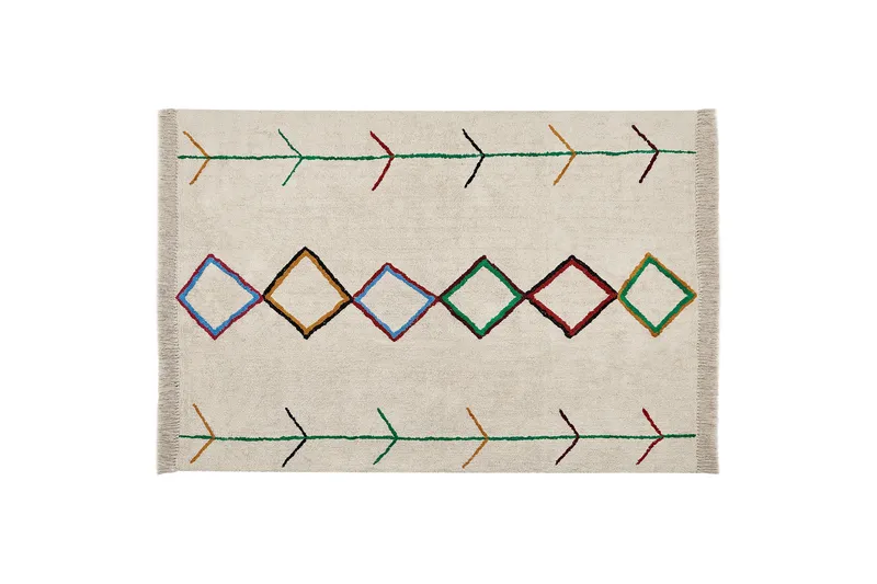 Cetmi Bomullsmatta 160x230 cm - Beige - Textil & mattor - Mattor - Modern matta - Bomullsmatta