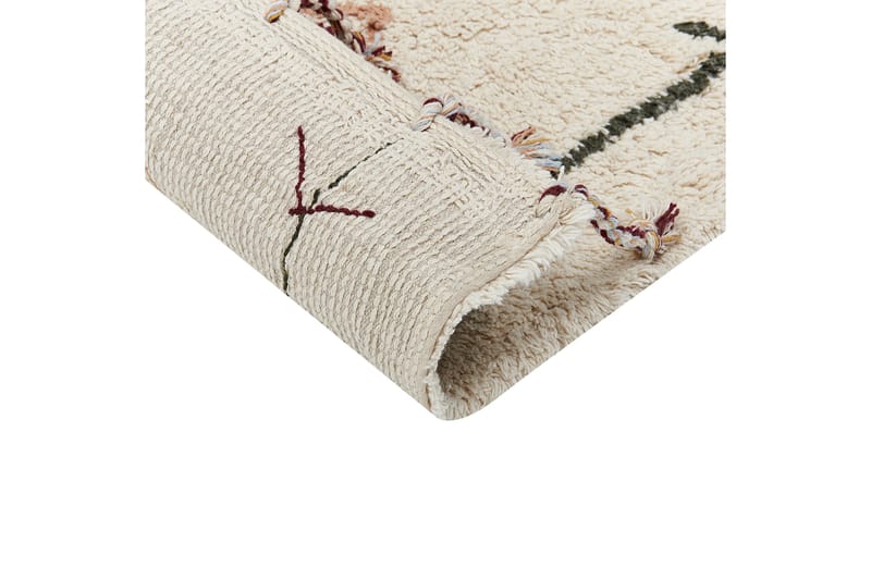 Corum Ryamatta 140x200 cm - Beige - Textil & mattor - Mattor - Modern matta - Bomullsmatta