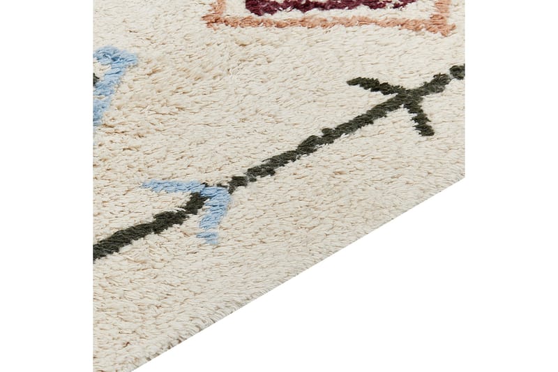 Corum Ryamatta 80x150 cm - Beige - Textil & mattor - Mattor - Modern matta - Bomullsmatta
