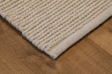 Dalarö Ullmatta 160x230 cm - Vit - Textil & mattor - Mattor - Modern matta - Ullmatta