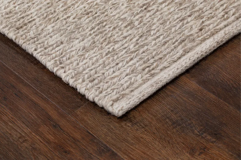 Dalarö Ullmatta 200x300 cm - Beige - Textil & mattor - Mattor - Modern matta - Ullmatta
