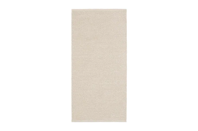 Dalarö Ullmatta 75x230 cm - Vit - Textil & mattor - Mattor - Modern matta - Ullmatta
