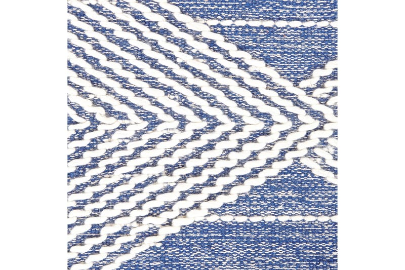 Datca Ullmatta 140x200 cm - Blå - Textil & mattor - Mattor - Modern matta - Ullmatta