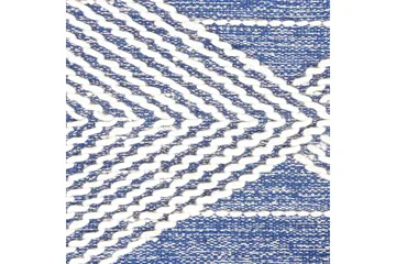 Datca Ullmatta 200x200 cm - Blå - Textil & mattor - Mattor - Modern matta - Ullmatta