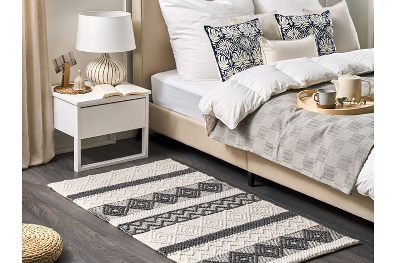 Davutlar Ullmatta 80x150 cm - Beige - Textil & mattor - Mattor - Modern matta - Ullmatta