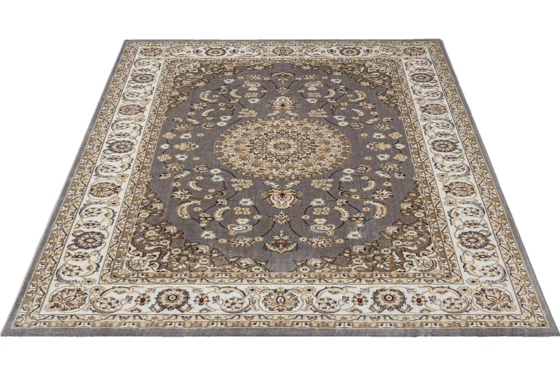 Dubai Medallion Wiltonmatta 80x300 cm - Grå - Textil & mattor - Mattor - Modern matta - Wiltonmattor