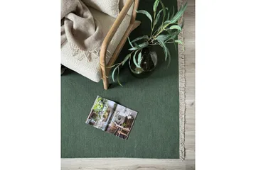 Eden Ullmatta 140x200 cm Rektangulär - Smaragdgrön - Textil & mattor - Mattor - Modern matta - Ullmatta