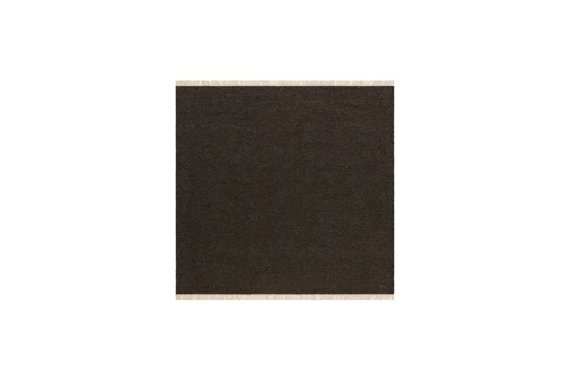 Eden Ullmatta 200x200 cm Kvadratisk, Taupe