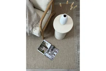 Eden Ullmatta 75x150 cm Rektangulär - Beige - Textil & mattor - Mattor - Modern matta - Ullmatta