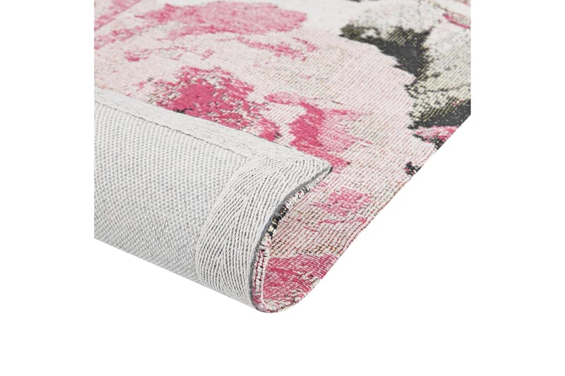 Ejaz Ryamatta 140x200 cm - Rosa - Textil & mattor - Mattor - Modern matta - Bomullsmatta