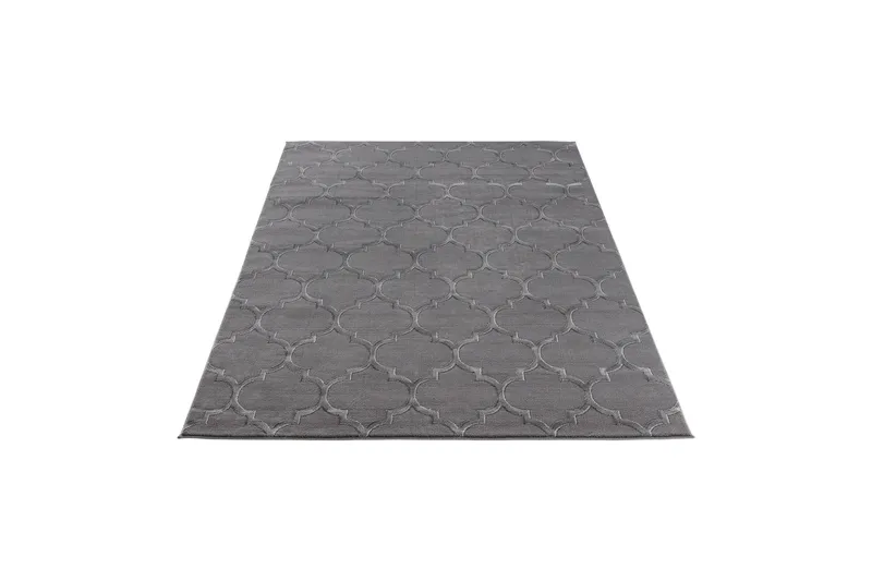 Elsher Ryamatta 150x80 cm - Grå - Textil & mattor - Mattor - Modern matta - Wiltonmattor
