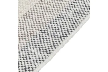 Emirler Ullmatta 80x150 cm - Svart/Vit - Textil & mattor - Mattor - Modern matta - Ullmatta