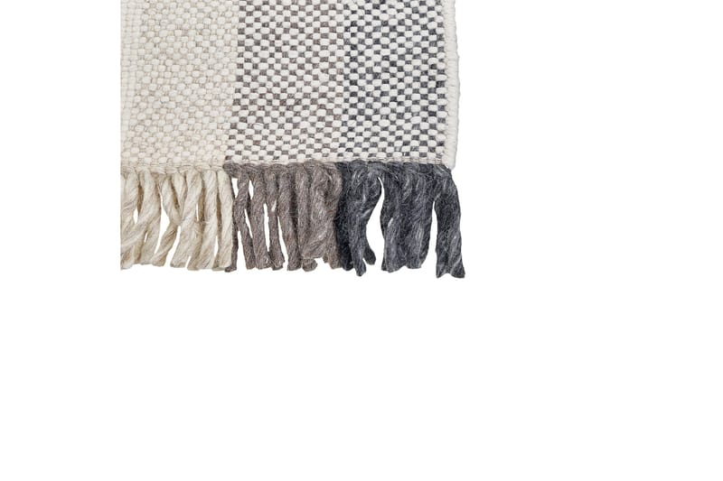 Emirler Ullmatta 80x150 cm - Svart/Vit - Textil & mattor - Mattor - Modern matta - Ullmatta