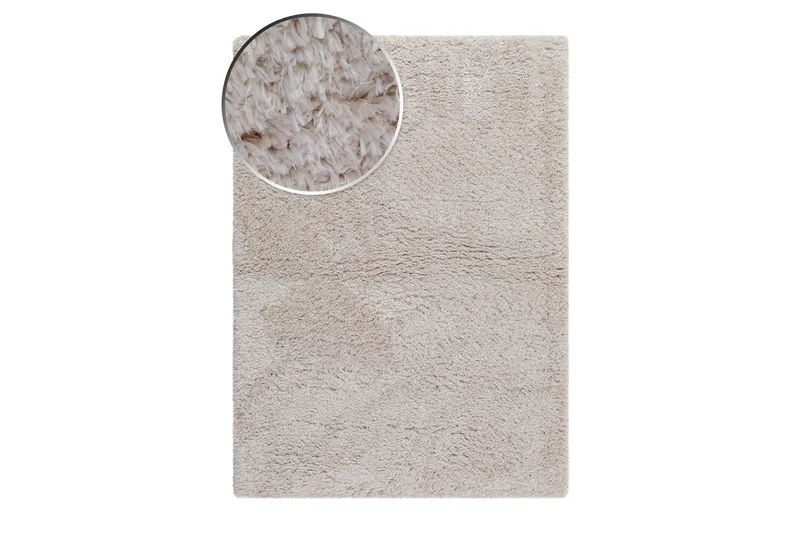 Floki Ryamatta 133x190 cm Rektangulär - Vit - Textil & mattor - Mattor - Modern matta - Ryamatta & luggmatta