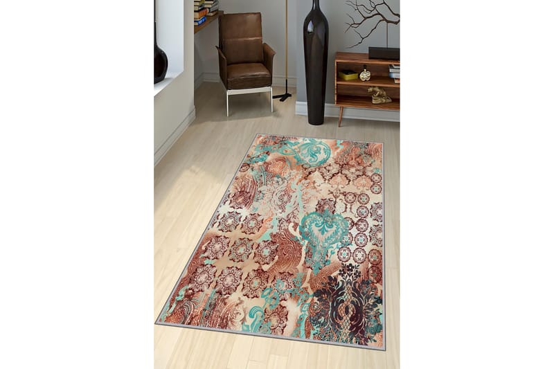 Bedriye Matta 140x220 cm - Flerfärgad - Textil & mattor - Mattor - Modern matta - Friezematta
