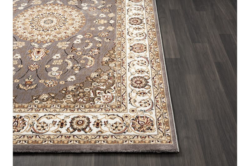 Dubai Medallion Wiltonmatta 160x230 cm - Grå - Textil & mattor - Mattor - Modern matta - Friezematta