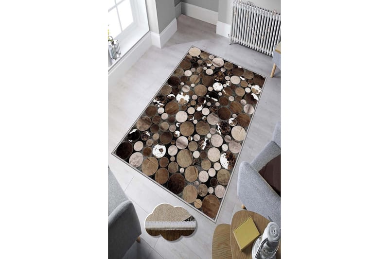 Homefesto Matta 100x150 cm - Multifärgad - Textil & mattor - Mattor - Modern matta - Friezematta