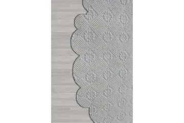 Homefesto Matta 120 cm Rund - Multifärgad - Textil & mattor - Mattor - Modern matta - Friezematta