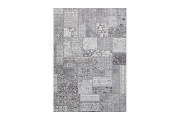 Patchwork Wiltonmatta 200x290 cm Rektangulär - Silver - Textil & mattor - Mattor - Orientaliska mattor - Patchwork matta