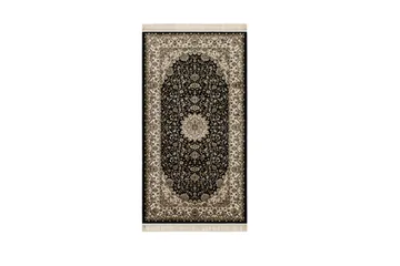 Teheran Wiltonmatta Rektangulär 80x150 cm - Svart - Textil & mattor - Mattor - Modern matta - Friezematta
