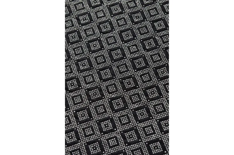 Babilas Entrematta 80x300 cm - Rosa/Grå/Sammet - Textil & mattor - Mattor - Modern matta - Gångmattor