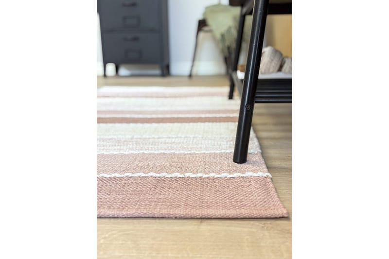 Garnmatta Båstad - 75x220 cm, Gammelrosa - Textil & mattor - Mattor - Modern matta - Bomullsmatta