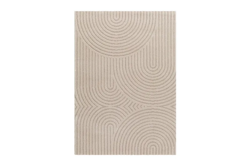 Genova Zen Wiltonmatta 200x290 cm Rektangulär, Linne