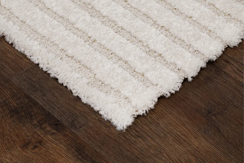 Genova Zen Wiltonmatta 200x290 cm - Vit - Textil & mattor - Mattor - Modern matta - Friezematta