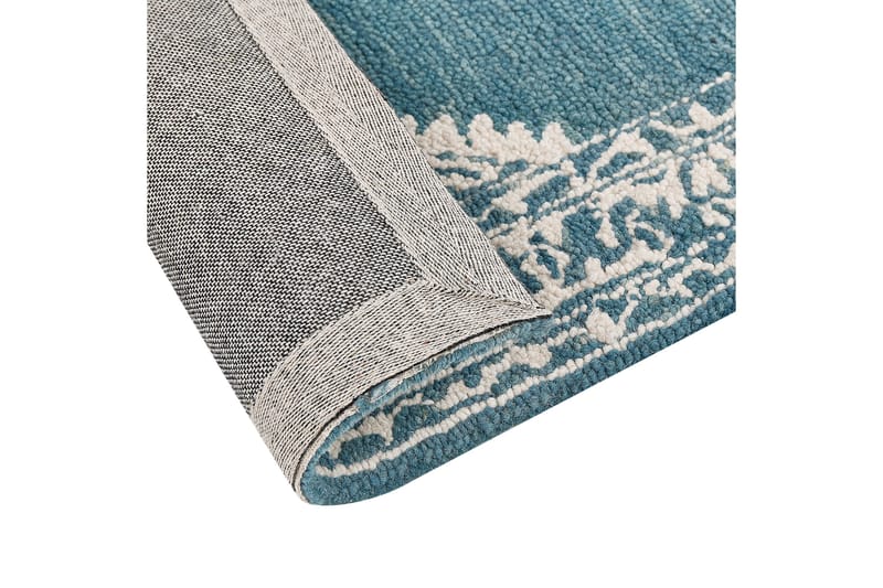 Gevas Ullmatta 140x200 cm - Blå - Textil & mattor - Mattor - Modern matta - Ullmatta
