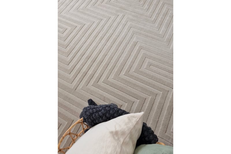 Ritz Wiltonmatta 160x230 cm Rektangulär - Linne - Textil & mattor - Mattor - Modern matta - Friezematta