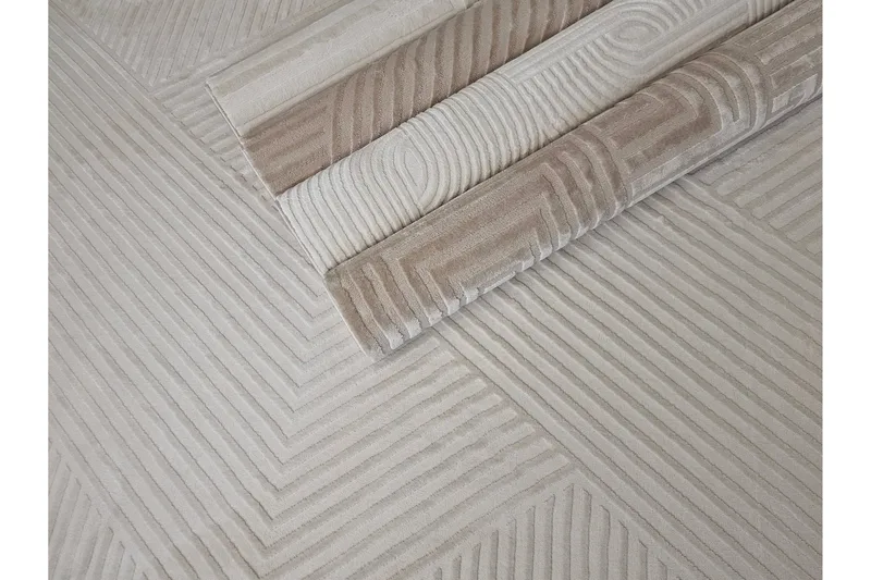 Ritz Wiltonmatta 160x230 cm Rektangulär - Linne - Textil & mattor - Mattor - Modern matta - Friezematta