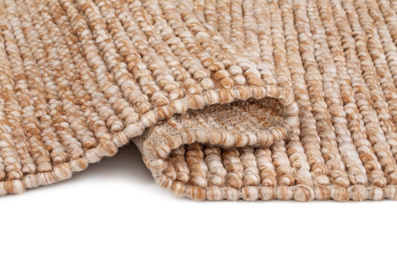 Handvävd Matta Bubble 160x230 cm - Karamell - Textil & mattor - Mattor - Modern matta - Ullmatta