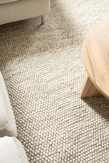 Handvävd Matta Bubble 200x300 cm - Ivory melange - Textil & mattor - Mattor - Modern matta - Ullmatta