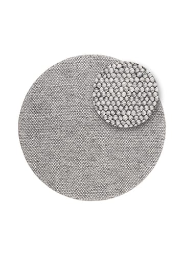 Handvävd Matta Bubble Rund 200 cm - Grå - Textil & mattor - Mattor - Modern matta - Ullmatta