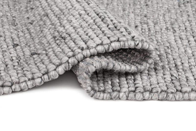 Handvävd Matta Bubble Rund 200 cm - Grå - Textil & mattor - Mattor - Modern matta - Ullmatta