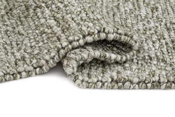 Handvävd Matta Bubble Rund 240 cm - Olivgrön - Textil & mattor - Mattor - Modern matta - Ullmatta