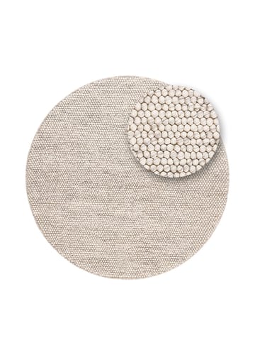 Handvävd Matta Bubble Rund 300 cm - IvoryMelange - Textil & mattor - Mattor - Modern matta - Ullmatta
