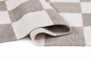 Handvävd Matta Nordic Check 75x200 cm - Grå - Textil & mattor - Mattor - Modern matta - Ullmatta