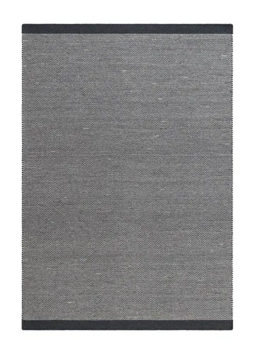 Handvävd Matta Sandhamn 140x200 cm - Indigoblå - Textil & mattor - Mattor - Modern matta - Ullmatta