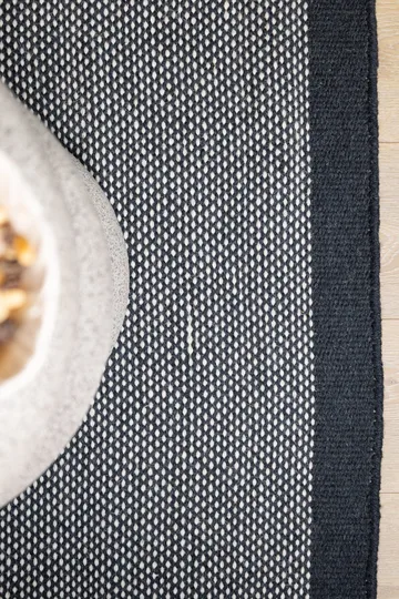 Handvävd Matta Sandhamn 140x200 cm - Indigoblå - Textil & mattor - Mattor - Modern matta - Ullmatta