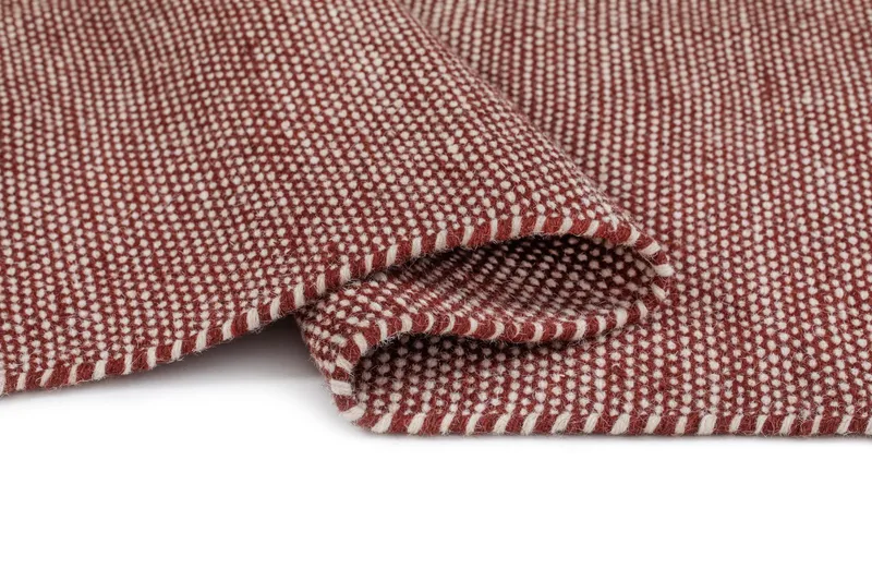 Handvävd Matta Sandhamn 240x340 cm - Marsala - Textil & mattor - Mattor - Modern matta - Ullmatta