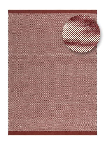 Handvävd Matta Sandhamn 240x340 cm - Marsala - Textil & mattor - Mattor - Modern matta - Ullmatta