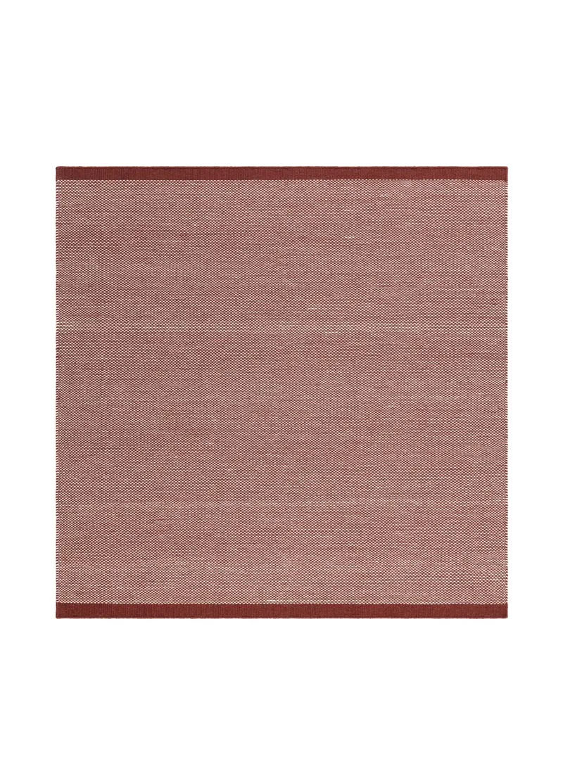 Handvävd Matta Sandhamn Kvadratisk 250x250 cm, Marsala