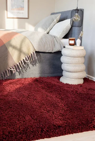 Handvävd Matta Sorrento 200x300 cm - Marsala - Textil & mattor - Mattor - Modern matta - Ryamatta & luggmatta