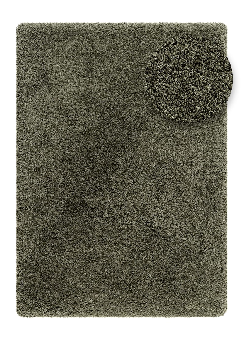 Handvävd Matta Sorrento 200x300 cm - Smaragdgrön - Textil & mattor - Mattor - Modern matta - Ryamatta & luggmatta
